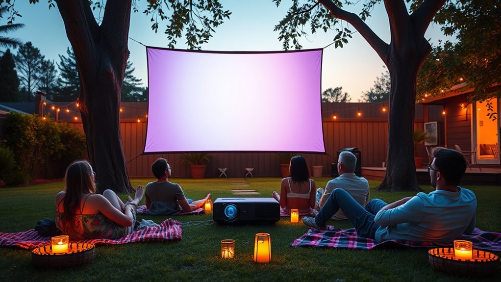 top outdoor iphone projectors