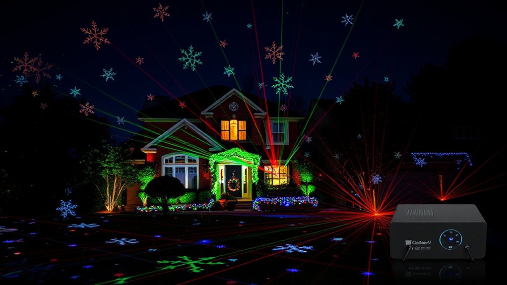 top outdoor laser holiday projectors