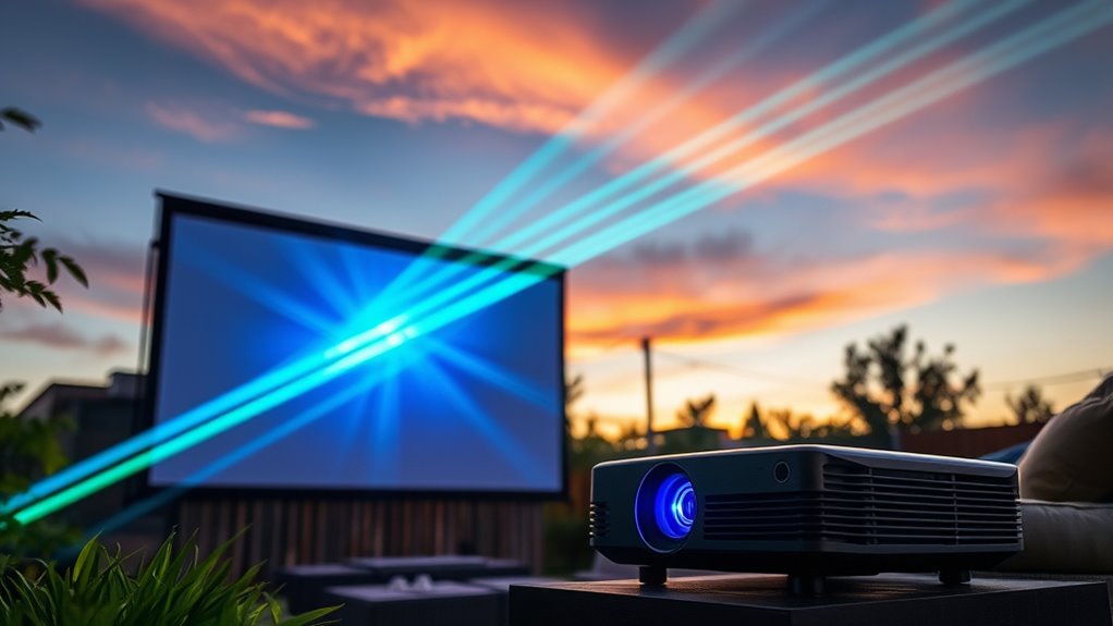 top outdoor laser projectors