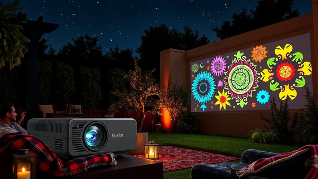 top outdoor led projectors