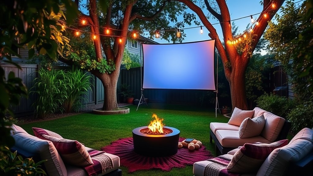 top outdoor movie projectors