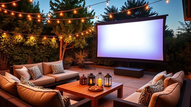 top outdoor movie projectors