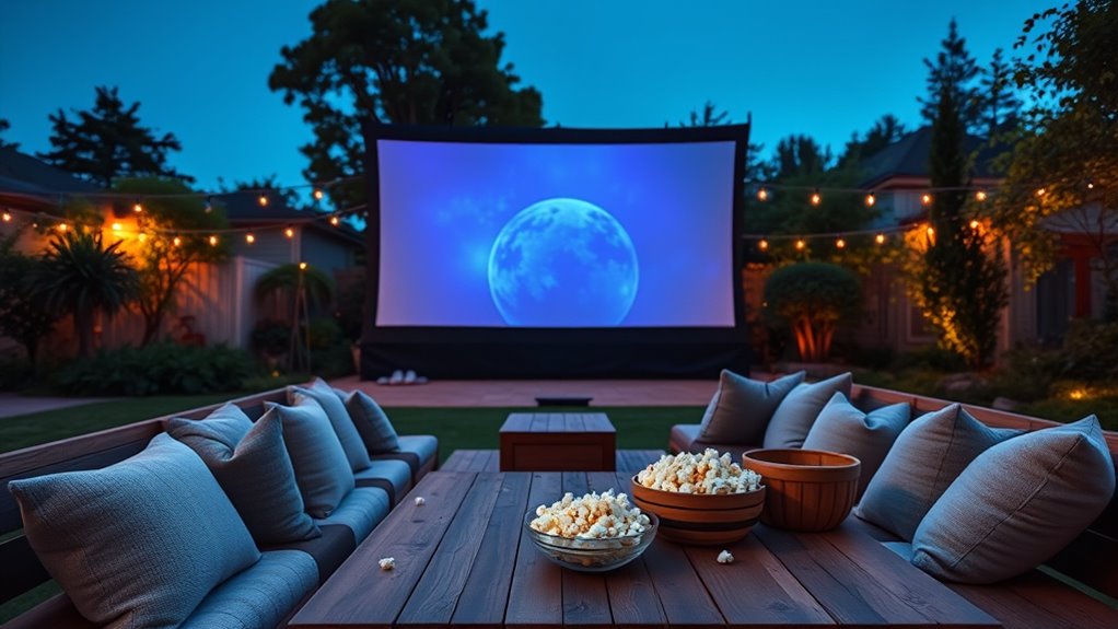 top outdoor movie screen picks