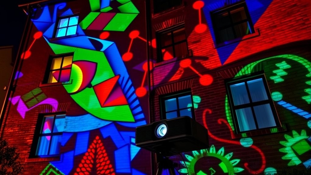 top outdoor projection projectors