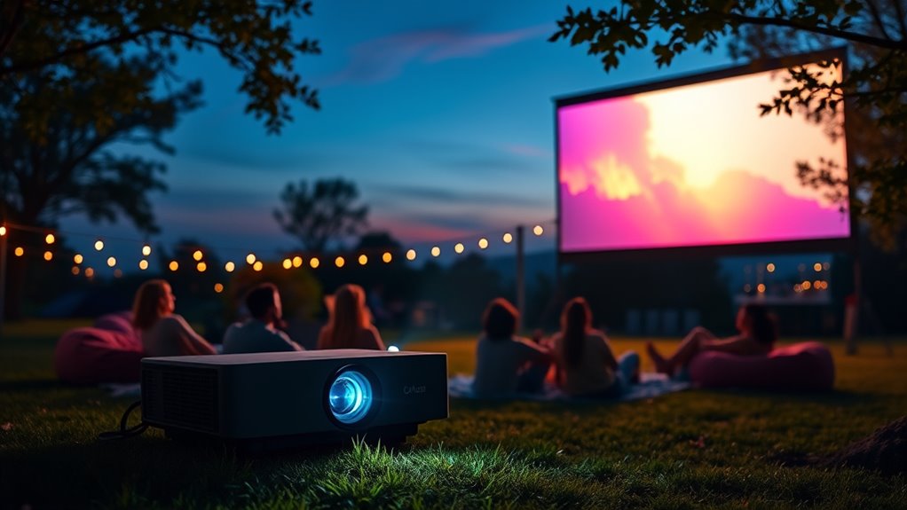 top outdoor projector list