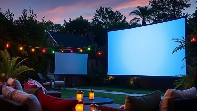 top outdoor projector lumens