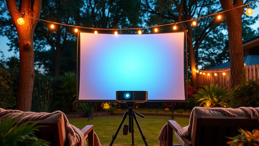 top outdoor projector resolutions