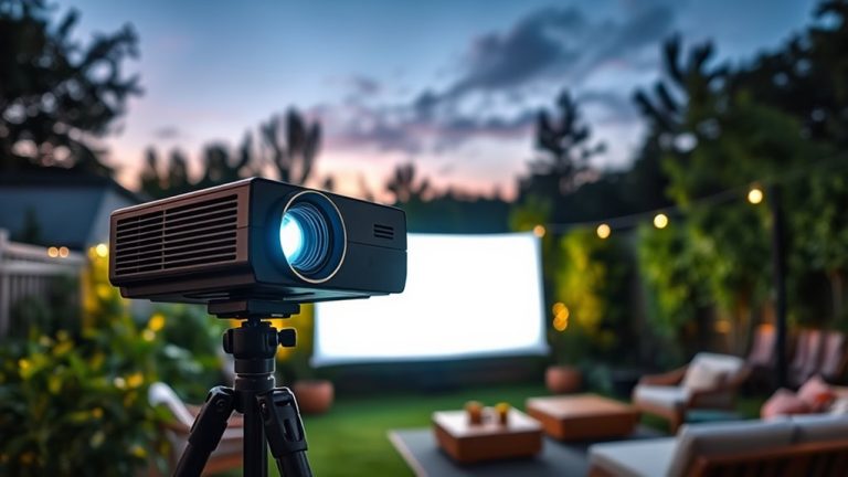 top outdoor projector screens