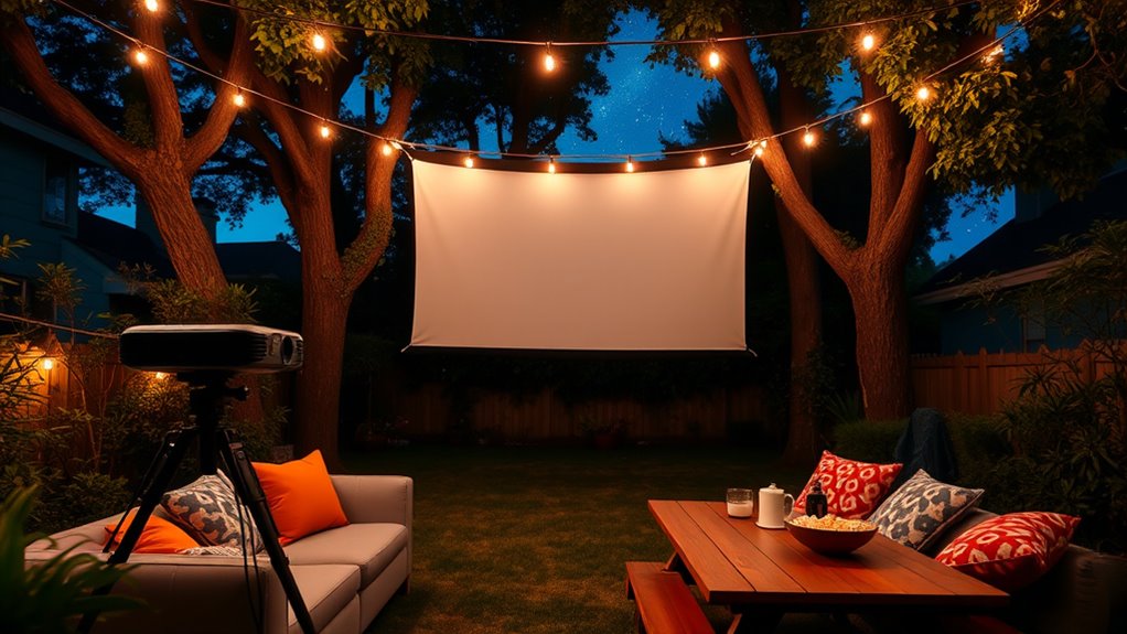 top outdoor projector setups