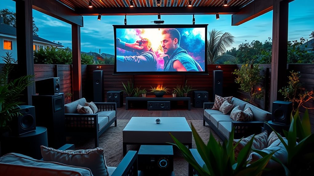 top outdoor projector sound systems