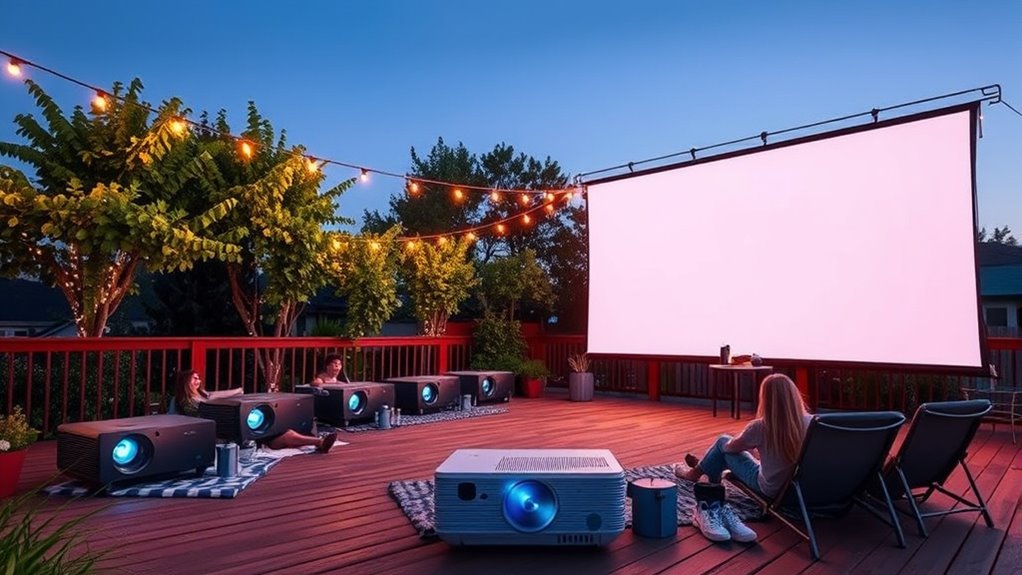 top outdoor projectors 2027