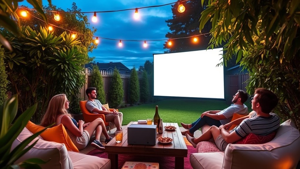 top outdoor projectors list