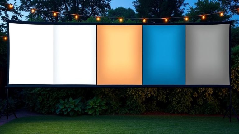top outdoor screen color options