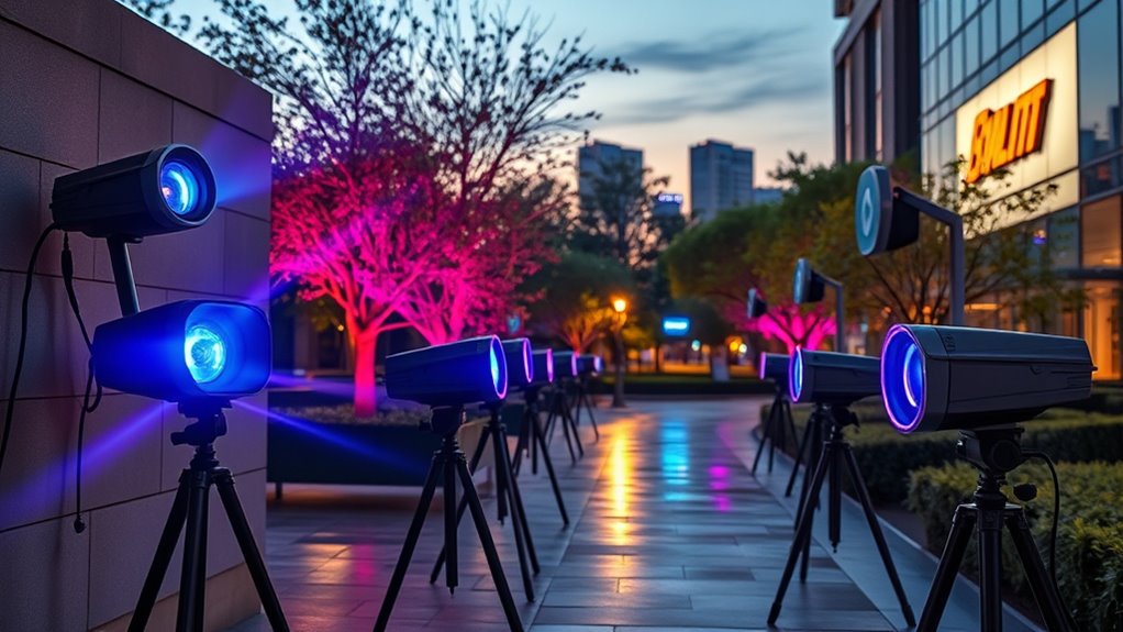 top outdoor signage projectors