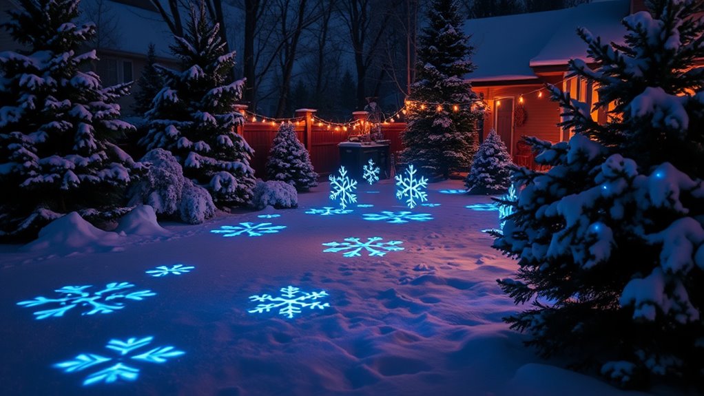 top outdoor snow projectors