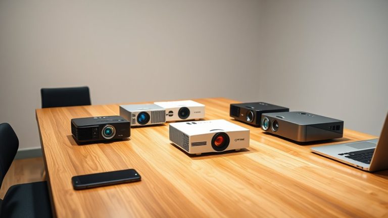 top phone and laptop projectors