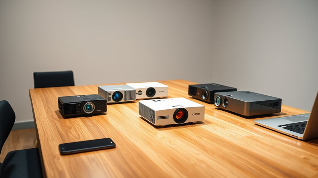 top phone and laptop projectors