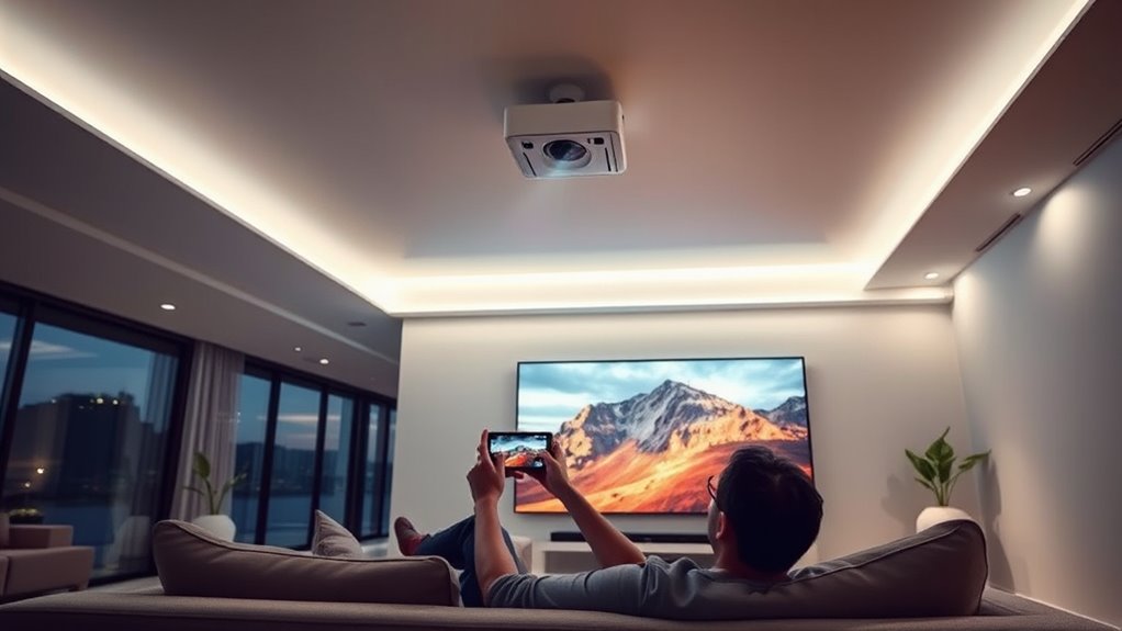 top phone ceiling projectors