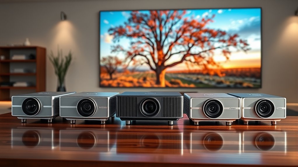top picture quality projectors