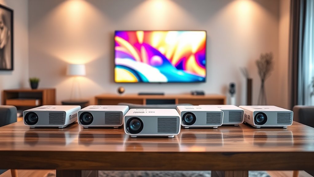 top portable 4k projectors