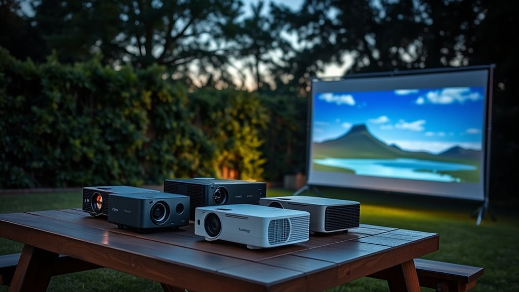 top portable 4k projectors