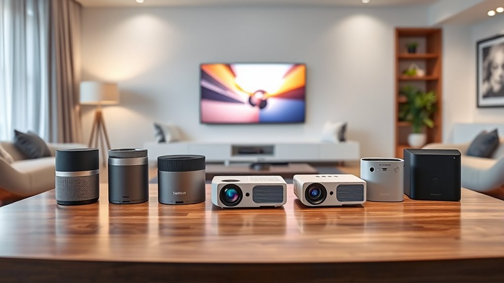 top portable bluetooth projectors