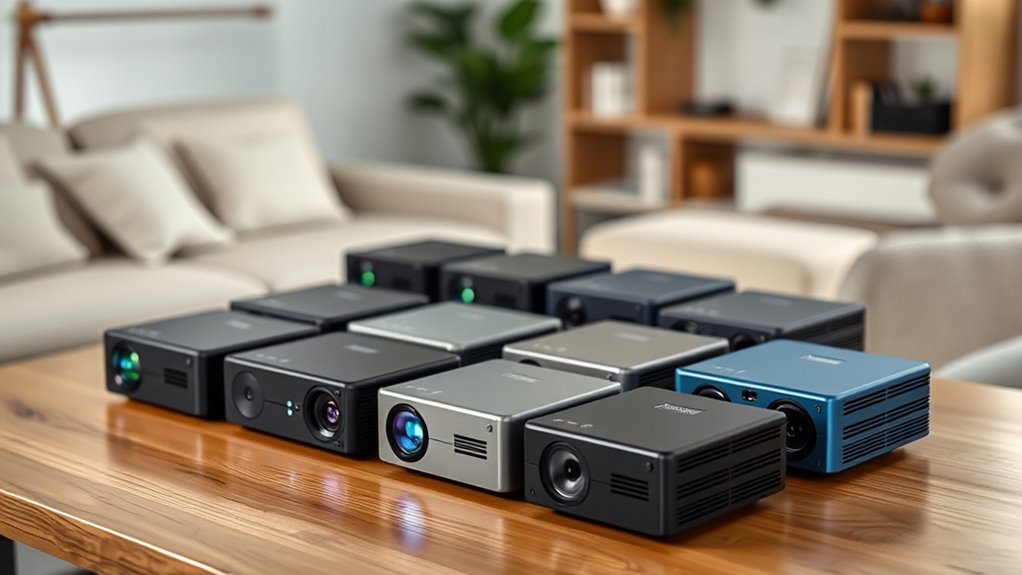 top portable bluetooth projectors