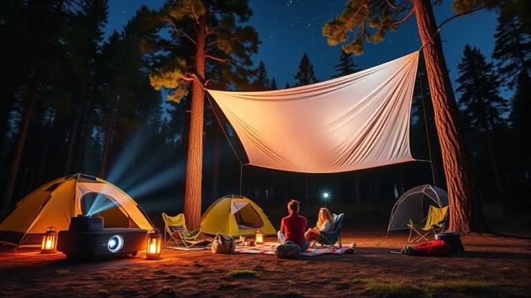 top portable camping projectors