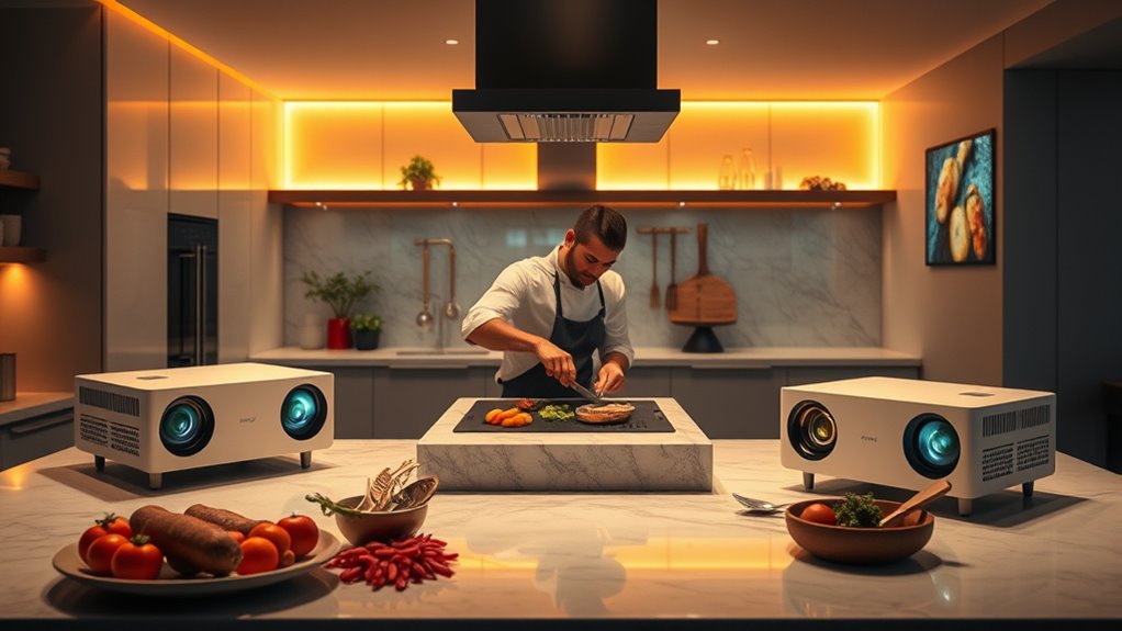 top portable chef projectors