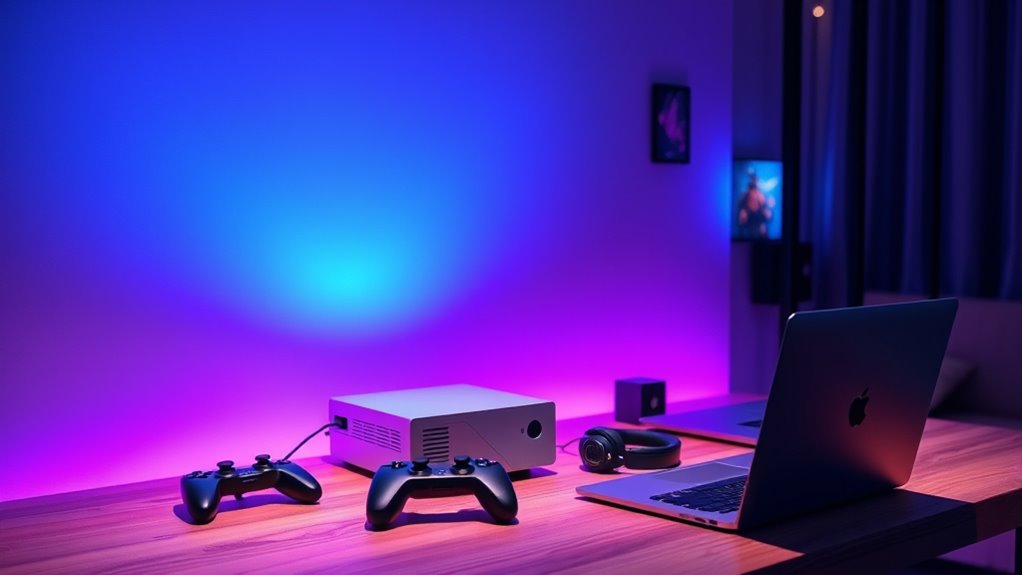 top portable gaming projectors