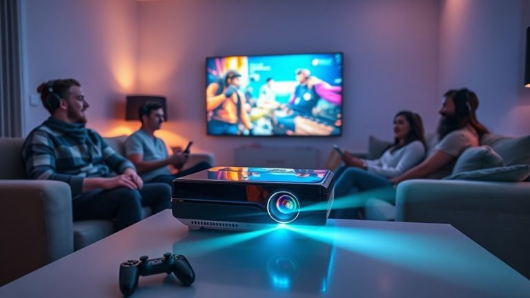 top portable gaming projectors