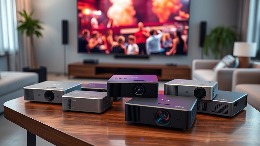 top portable home projectors
