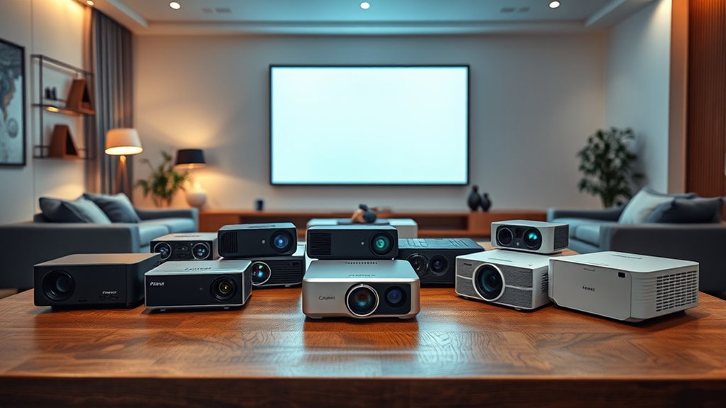 top portable home projectors