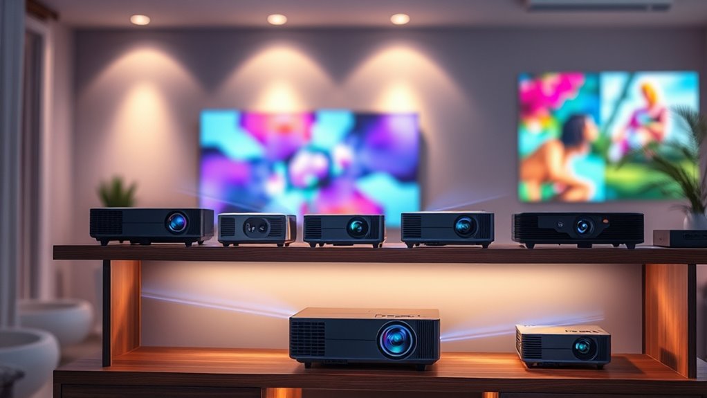 top portable led projectors