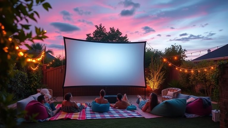 top portable outdoor projector screens