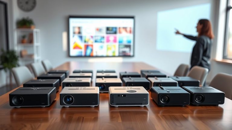 top portable presentation projectors