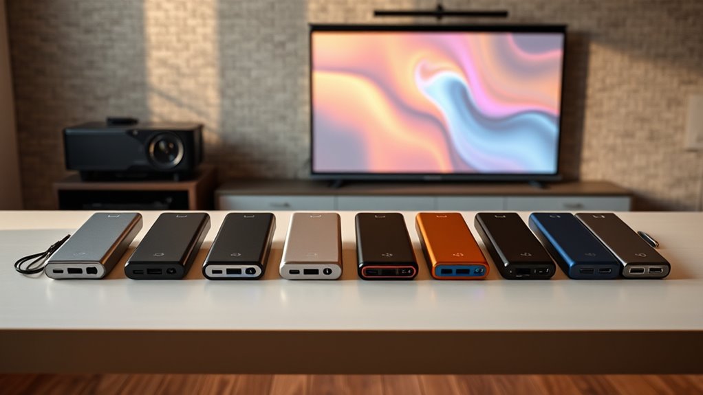 top portable projector chargers