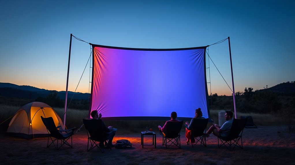 top portable projector screen options