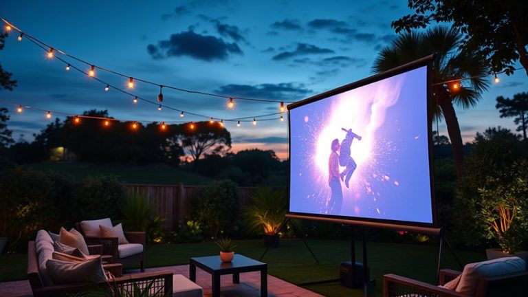 top portable projector screens