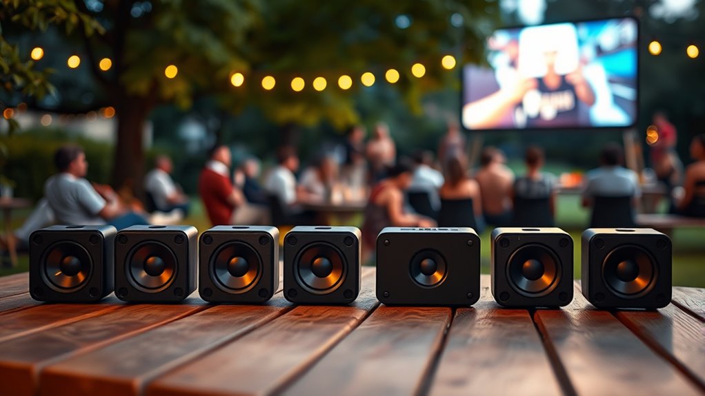 top portable projector speakers