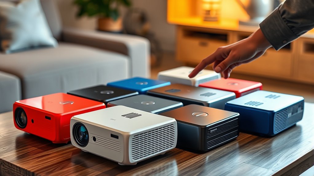 top portable projectors list
