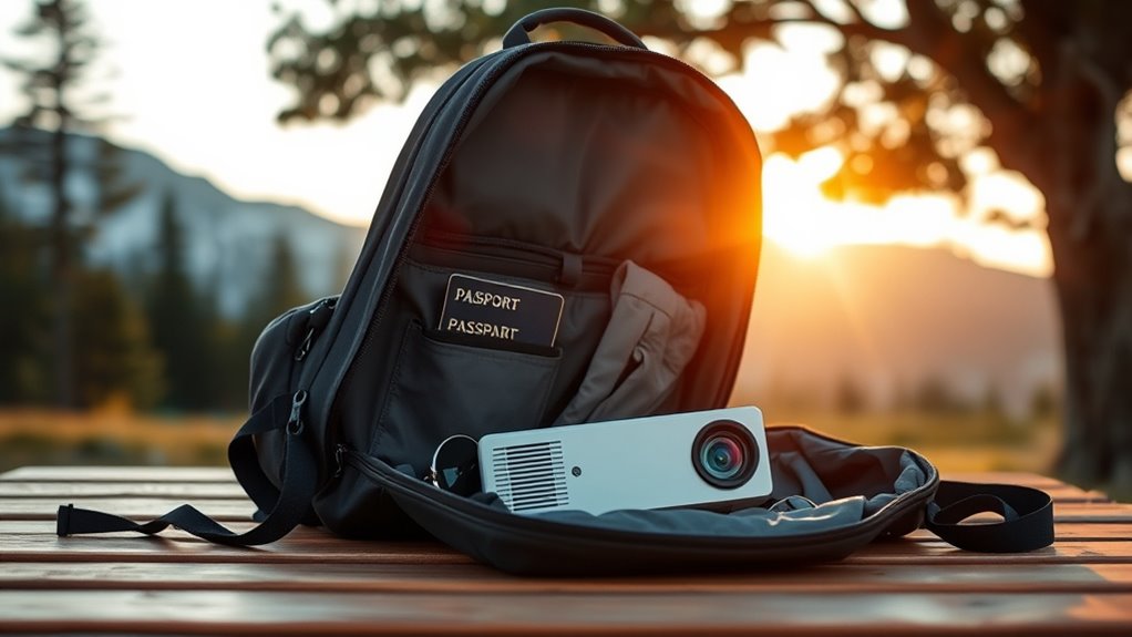 top portable travel projectors