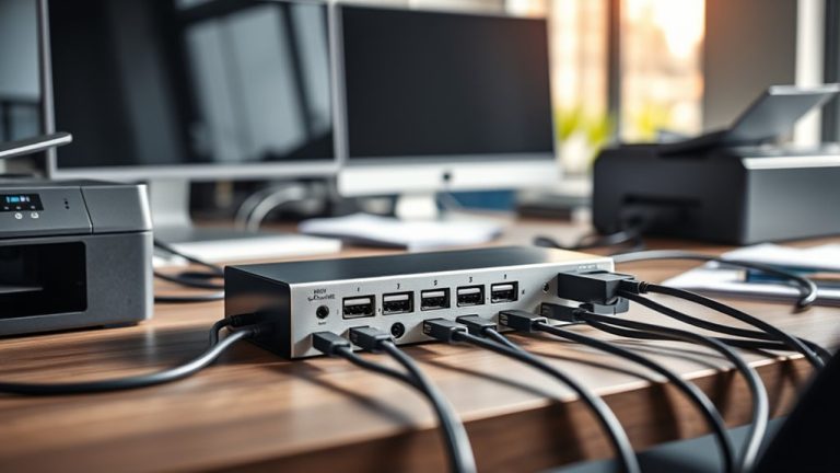 top printer sharing switches