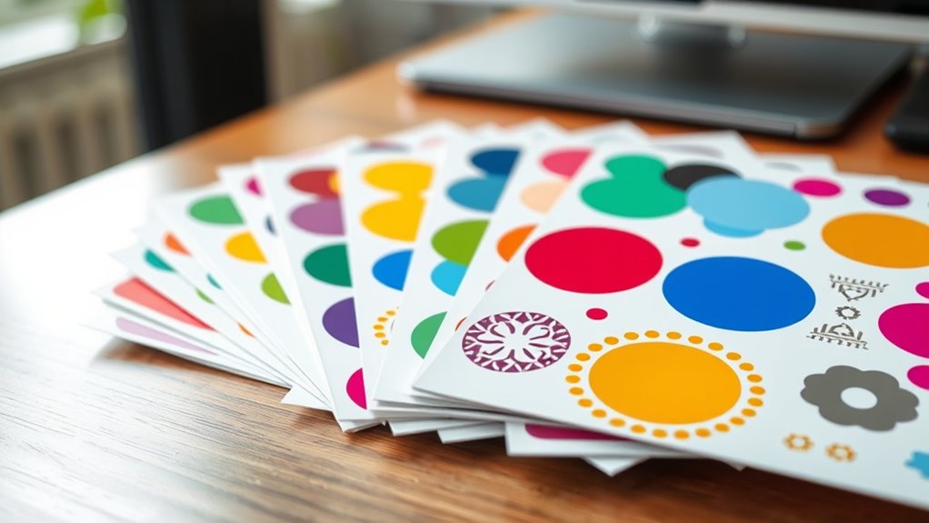 top printer sticker paper