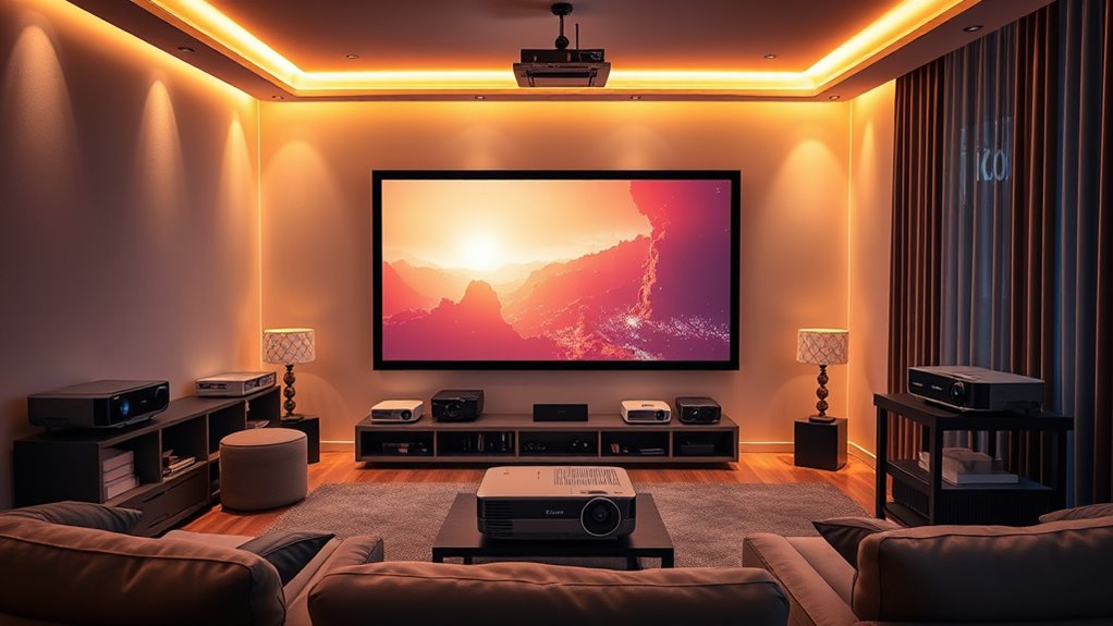 top projector brands for home