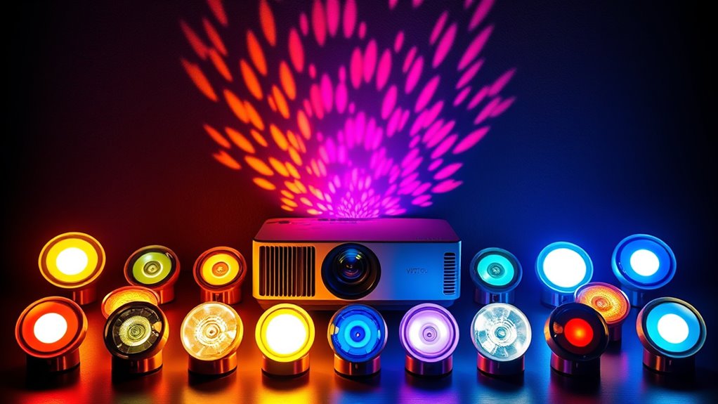top projector brightness options