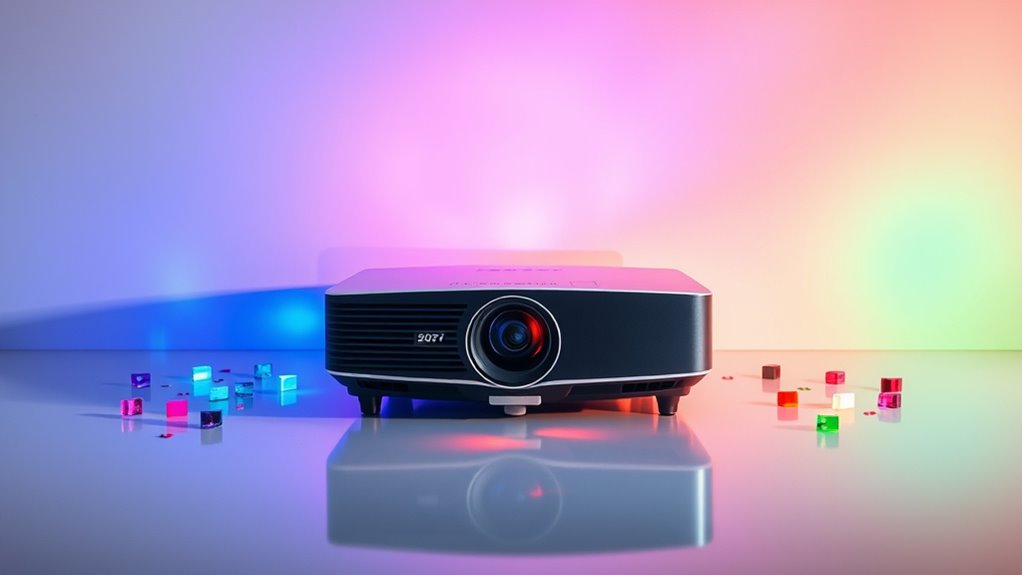top projector color settings