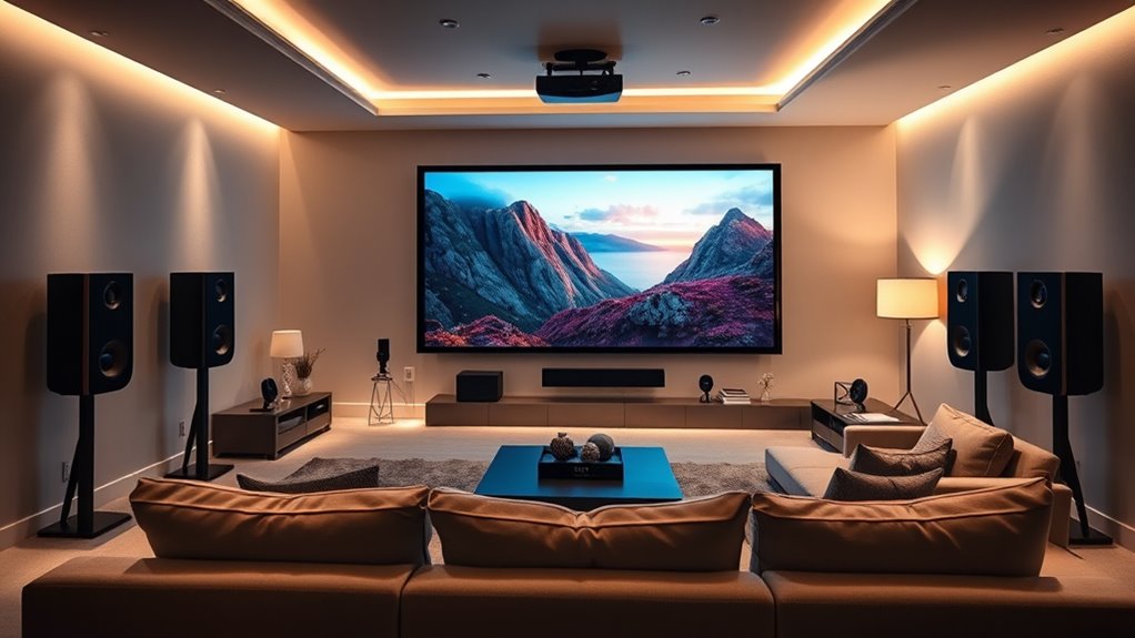 top projector home theater setups