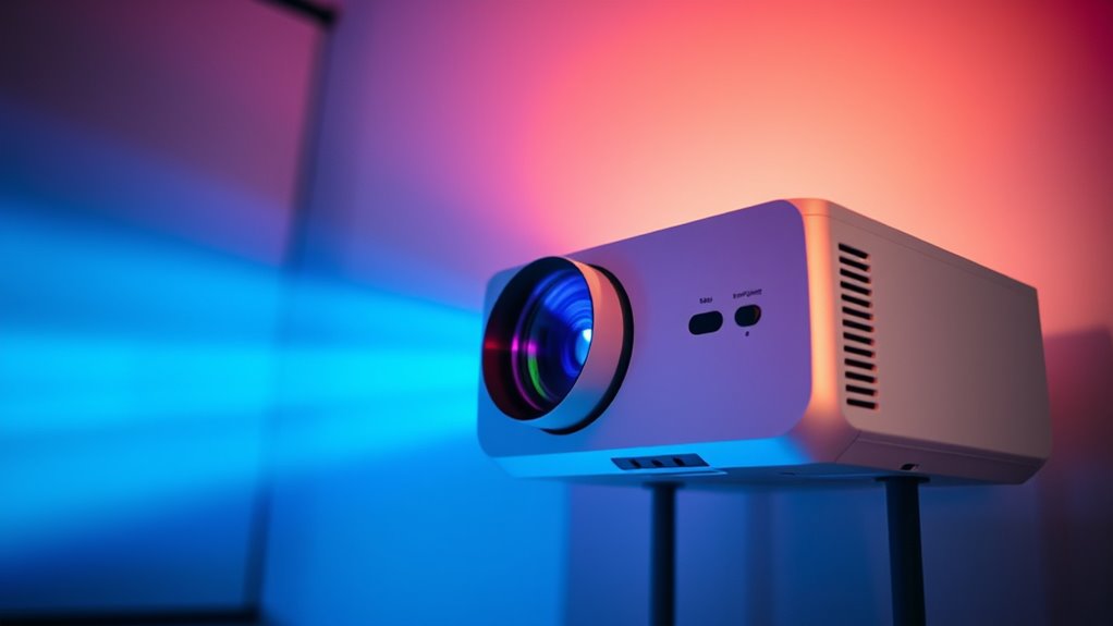 top projector image settings