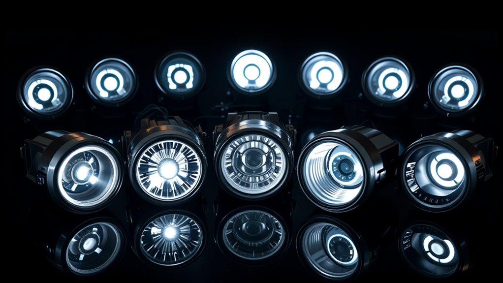 top projector led headlights